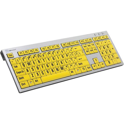 LogicKeyboard XLPrint PC Slim Line Keyboard with Large Print