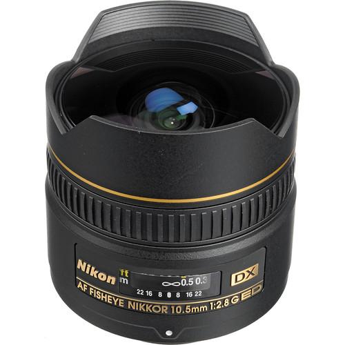 Nikon AF DX Fisheye-NIKKOR 10.5mm f 2.8G ED Lens