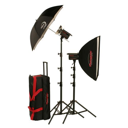 Photogenic 500W s PowerLight Digital Travel Kit