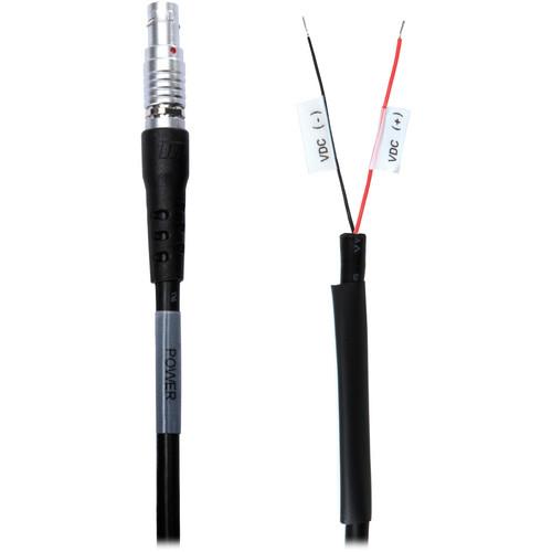 Redrock Micro 2-Pin 5-12V Lemo to Pigtail for powerPack