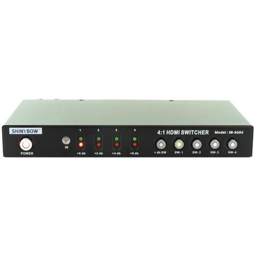 Shinybow SB-5604 4 x 1 HDMI Routing Switcher
