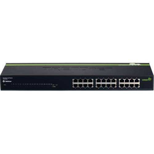 TRENDnet 24-Port 10 100Mbps GREENnet Ethernet Switch