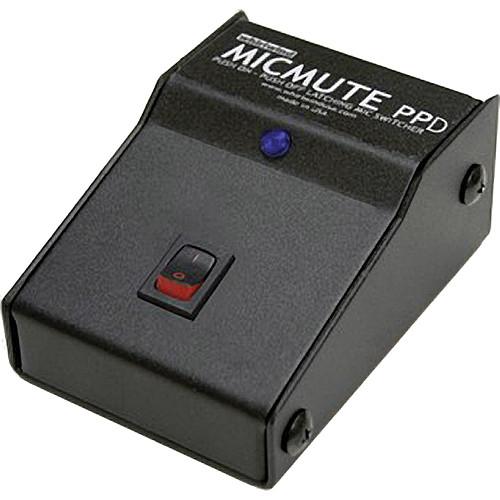 Whirlwind Micmute PPD Latching Switch-On Switch-Off Audio Switch