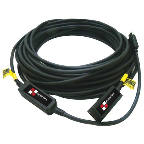 Avenview DisplayPort Extender Over Fiber Optical Cable - 88