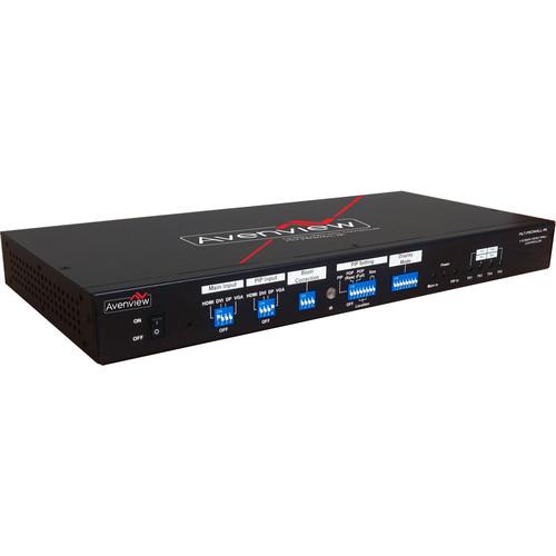 Avenview Three-Input Quad Output 4K Video Wall Processor
