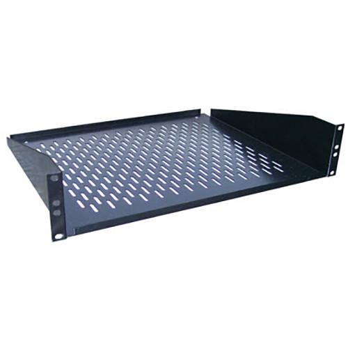 CableTronix Shelf-SLT 2-Space Slotted Rack Shelf