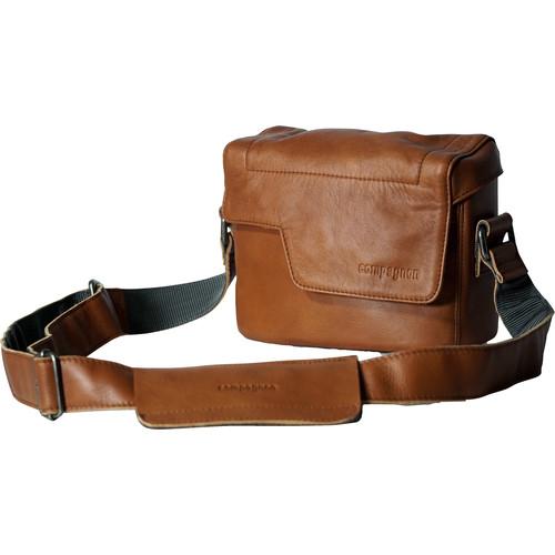 compagnon "The Nano Messenger" Leather Camera Bag