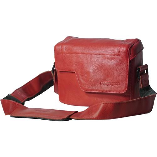 compagnon "The Nano Messenger" Leather Camera Bag