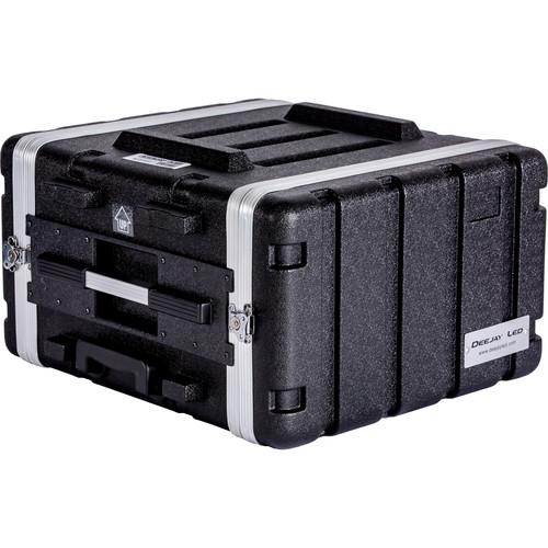 DeeJay LED 6 RU ABS Case with Locking Wheels