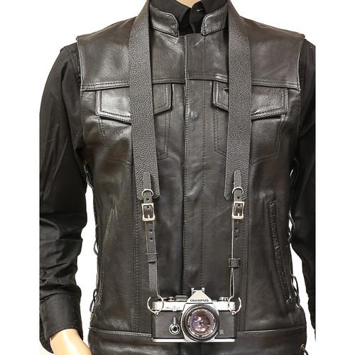 Funk Plus 1.5" Wide Leather Camera Strap with 0.5" Buckle