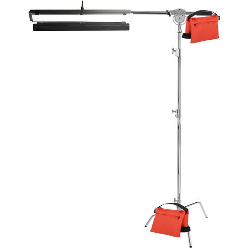 Genaray Single Light 36" Soft Strip 1-Light Pro Kit with C-Stand