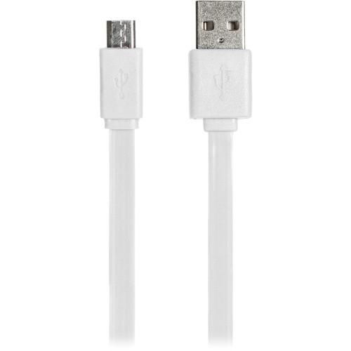 iEssentials Flat USB Type-A Male to Micro-USB Male Cable