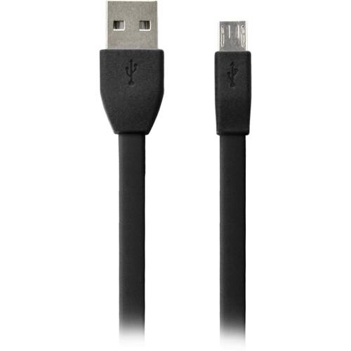 iEssentials Flat USB Type-A Male to Micro-USB Male Cable