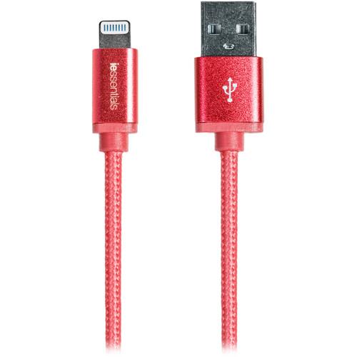 iEssentials Tangle-Free Charge & Sync Lightning USB Cable