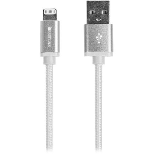 iEssentials Tangle-Free Charge & Sync Lightning USB Cable