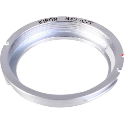 KIPON Lens Mount Adapter for M42-Mount Lens to Contax Yashica-Mount Camera