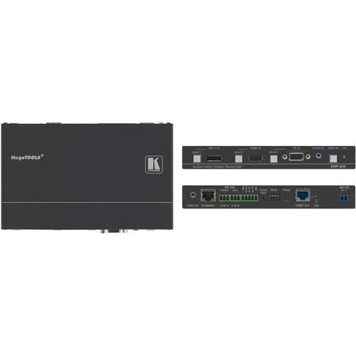 Kramer 4K60 4:2:0 DisplayPort, HDMI & VGA Auto Switcher with Maestro Room Automation