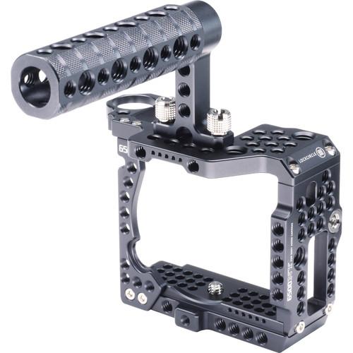 LockCircle 6500NY Cage Bundle with Top Grip Handle for Sony a6300 a6500 Cameras