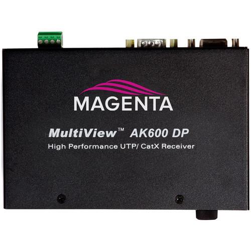 Magenta Multiview II AK600 VGA Analog Receiver with Duplex Serial, Stereo Audio & AkuComp II