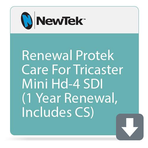 NewTek ProTek Care 1-Year Renewal for TriCaster Mini HD-4sdi