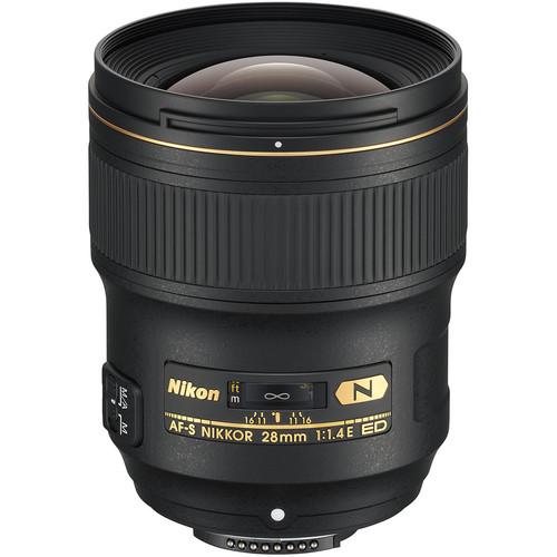 Nikon AF-S NIKKOR 28mm f 1.4E ED Lens