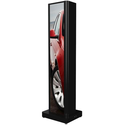 Peerless-AV One-Sided Portrait Kiosk for LG Ultra-Stretch Signage 86BH5C Display