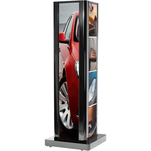 Peerless-AV Two-Sided Portrait Kiosk for LG Ultra-Stretch Signage 86BH5C Display