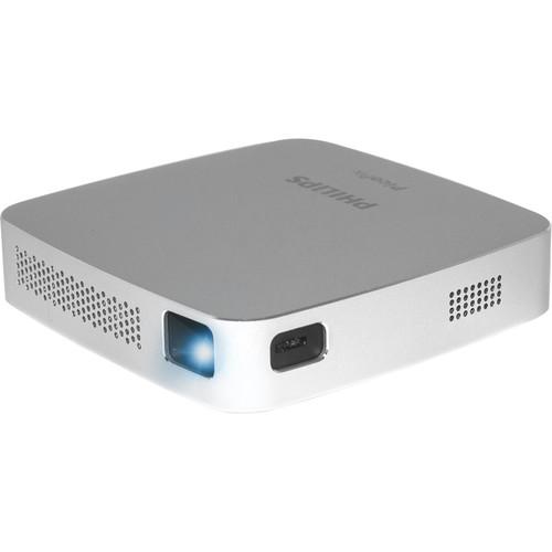 Philips PicoPix PPX5110 100-Lumen FWVGA DLP Pico Projector with Wi-Fi