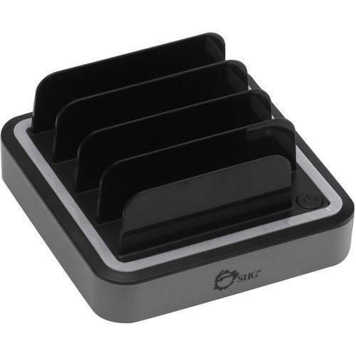 SIIG 48W 4-Port USB Type-C with PD Charging Station