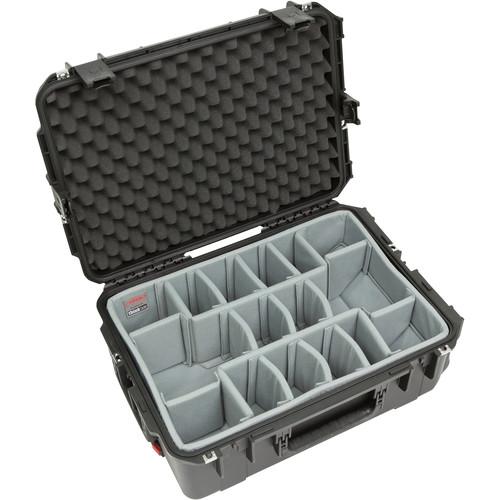 SKB iSeries 2215-8 Waterproof Utility Case with Wheels and Think Tank Photo Dividers