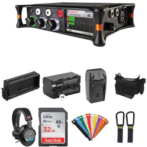 Sound Devices MixPre-3 Essentials Kit with Case, Li-ion Battery, Sled, and More