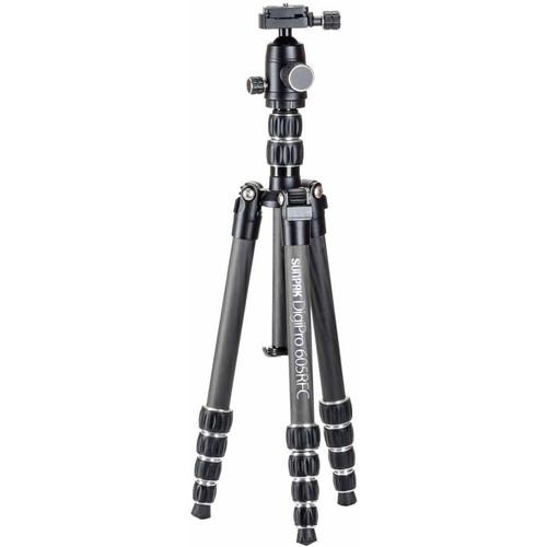 Sunpak 60" DigiPro 605RFC Reverse Folding Carbon Fiber Tripod