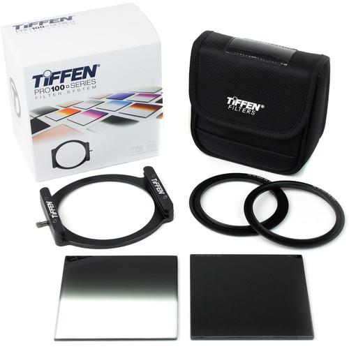 Tiffen Pro100 ND Starter Filter Kit with 4 x 4" Solid Neutral Density 1.2 and Soft-Edge Graduated Neutral Density 1.2 Filters