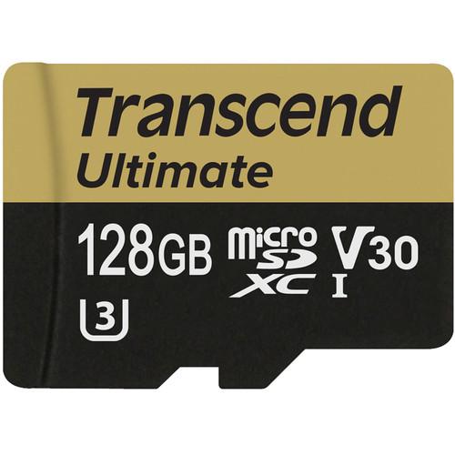 Transcend 128GB Ultimate UHS-I microSDXC Memory Card