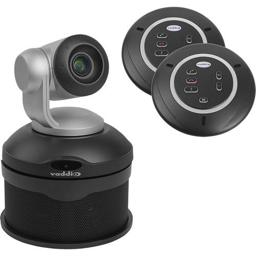 Vaddio ConferenceSHOT AV PTZ Camera with Conferencing Speaker and Table Mic