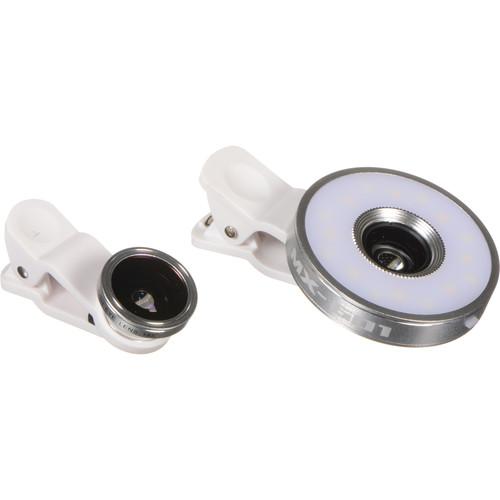 XP PhotoGear 6-in-1 LED Light Mobile Phone Lens Kit