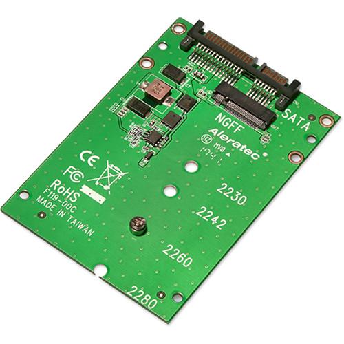 Aleratec M.2 NGFF SATA SSD to 2.5" SATA Adapter