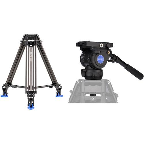 Benro BV8H Video Head with Carbon Fiber Legs Kit