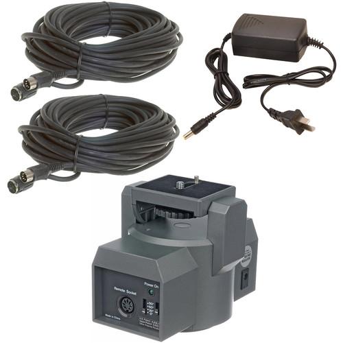 Bescor MP-101 Motorized Pan & Tilt Head with Power Supply and 100