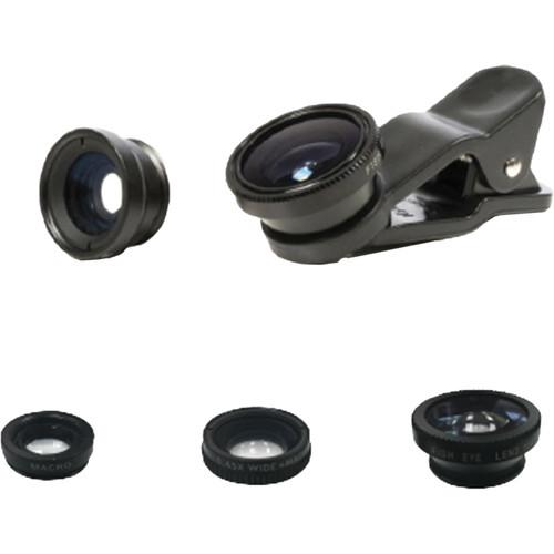 Bower 3-Piece Lens Kit for Smartphones