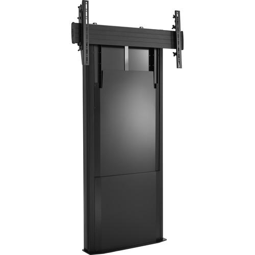 Chief Fusion Dynamic Height-Adjustable Floor to Wall Monitor Stand