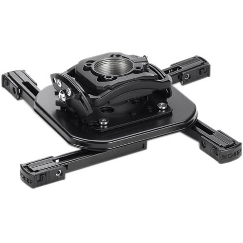 Chief Projector Ceiling Mount Kit with Universal Mount, 18-24" Adjustable Extension Column, and 6" Ceiling Plate