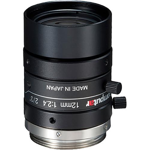 computar C-Mount 12mm f 2.4 5MP Ultra Low Distortion Lens