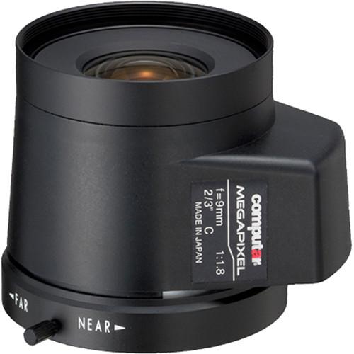 computar C-Mount 9mm f 1.8 5MP Auto Iris Lens with DC Drive