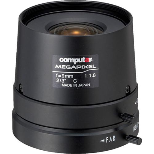 computar C-Mount 9mm f 1.8 5MP Manual Iris Lens