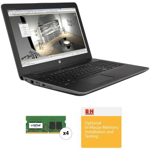 HP 15.6" ZBook 15 G4 Custom Mobile Workstation