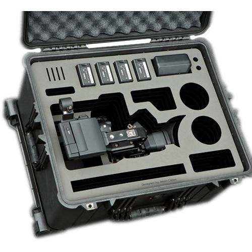 Jason Cases Hard Travel Case for Canon C300 Mark II Camera & LCD Screen