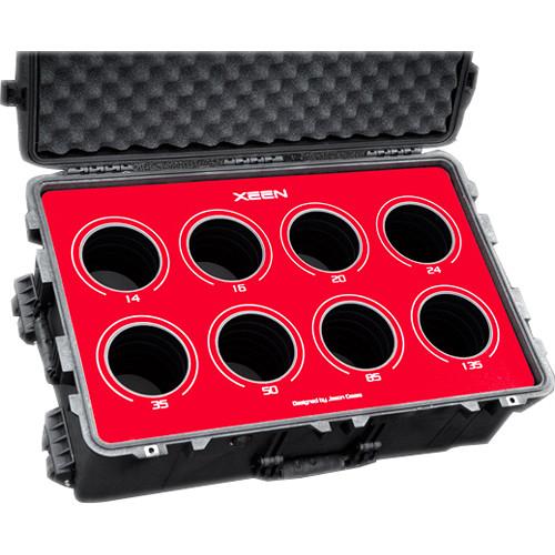 Jason Cases Protective Case for Set of 8 Rokinon Xeen Lenses