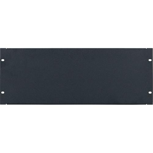 Lowell Manufacturing Rack Panel-Blank-4U, 16Ga Flanged Aluminum