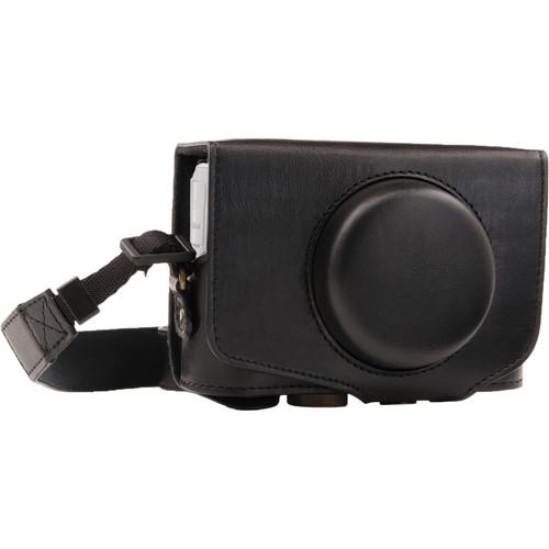 MegaGear Ever Ready Leather Camera Case for Canon PowerShot SX730 HS